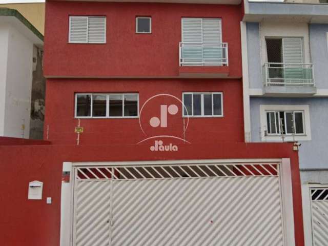 Sobrado de 122m² à venda em Santo André-SP, Bairro Campestre: 3 quartos, 1 suíte, sala, 2 banheiros e 5 vagas de garagem