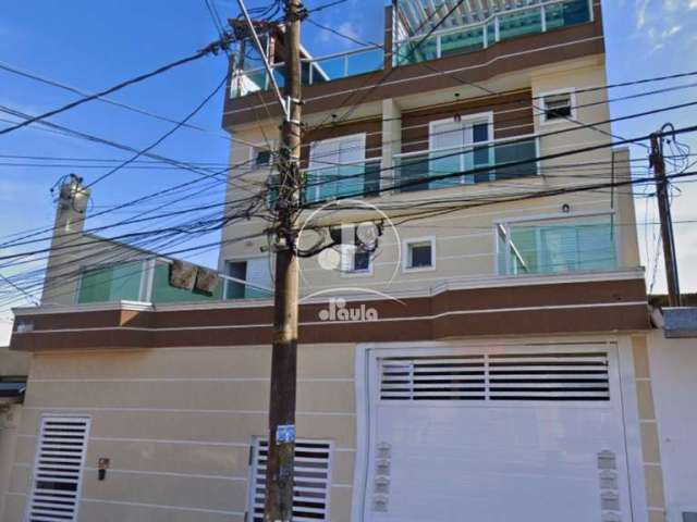 Cobertura à venda em Santo André-SP: 2 quartos, 1 suíte, 1 sala, 2 banheiros, 1 vaga de garagem, 100m² no Parque Capuava.