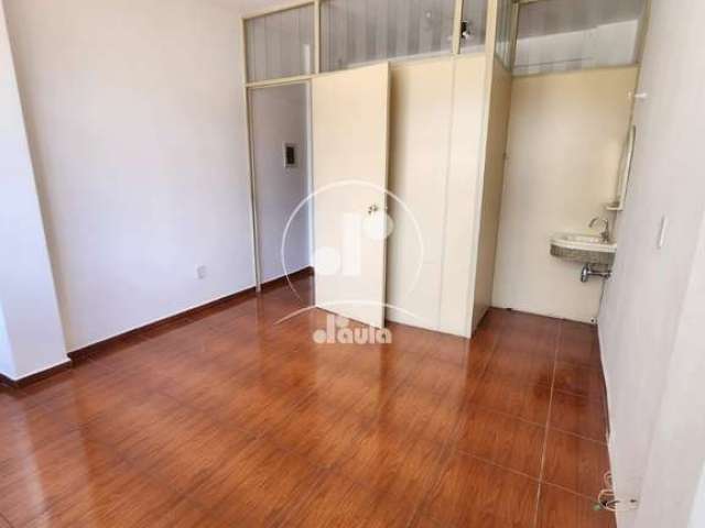 Excelente Sala Comercial para Locação no Centro de Santo André-SP: 1 Sala, 1 Banheiro, 15m² de Área