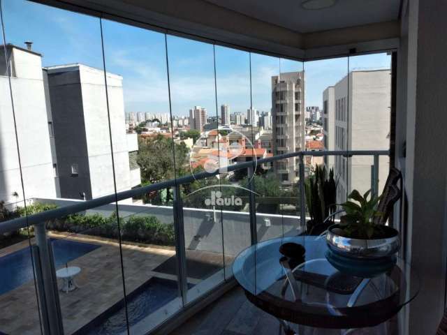 Apartamento a venda com 90m², 3 dormitórios sendo 1 suíte, 2 vagas de garagem no Jardim Bela Vista em Santo André