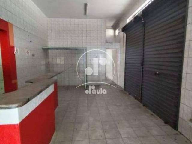 Salão Comercial paraalugar na Vila Linda - Santo André/SP.