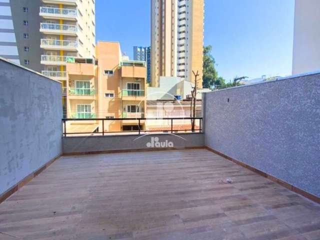 Apartamento garden com elevador na Vila Bastos, Santo André-SP: 2 quartos, 2 suítes, 1 sala, 2 banheiros, 2 vagas e elevador