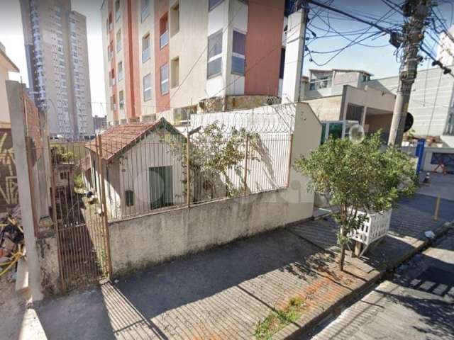 Terreno com 248m² e uma casa antiga, Jardim Bela Vista, Santo André.