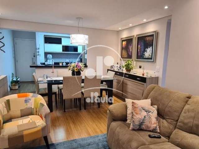 Apartamento de 88,00m² à venda na Vila Bastos em Santo André-SP: 3 quartos, 1 suíte, 2 banheiros, 2 vagas. Confira!