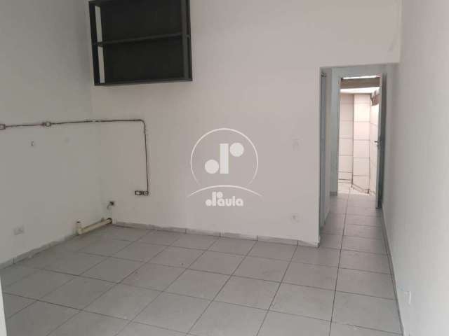 Salão Comecial 30m² - Rua Carijos, para Alugar R$1.700,00, Vila Alzira, Santo André