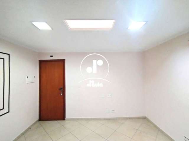 Sala Comercial para Locação na Vila Alzira em Santo André-SP: Espaço Profissional de 70m² com Banheiro Incluso!