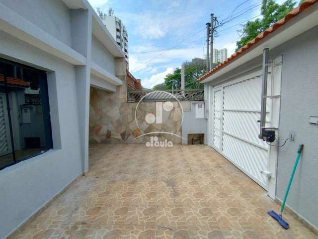 Sobrado 250m² comercial ou residencial com 3 dormitórios, 3 vagas e churrasqueira, no Bairro Campestre em Santo André.