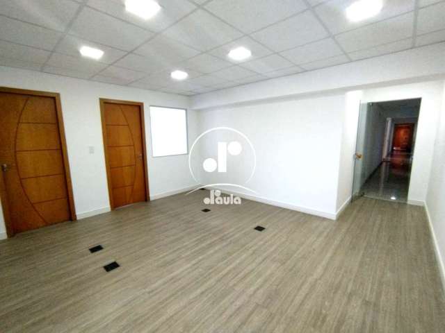 Sala Comercial 62m²- dividido em 3 salas, copa, 2 banheiros, 1 vaga Centro, Santo Andre