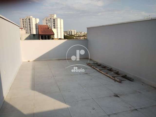 Cobertura de 120m² à venda em Vila Humaitá, Santo André-SP: 2 quartos, 1 suíte e vaga de garagem