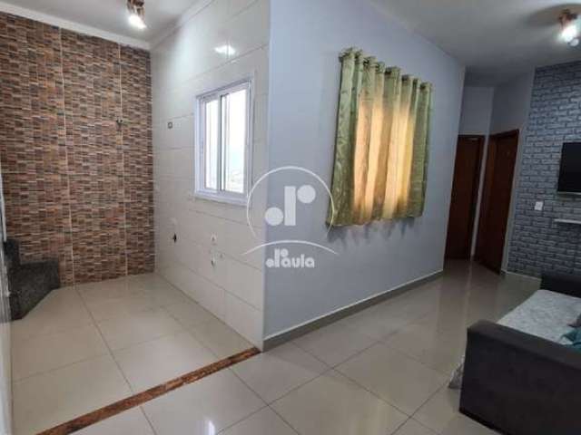 Cobertura a venda no Jd Irene, 80m², 40x40, acesso interno, 2 dormitorios, piso porcelanto, móveis planejados, churrasqueira na cobertura.