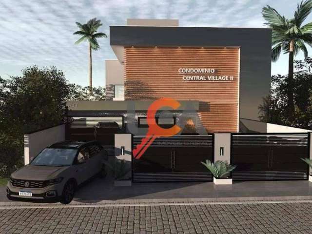 Village com 2 dormitórios à venda, 44 m² por R$ 299.900,00 - Centro - Caraguatatuba/SP