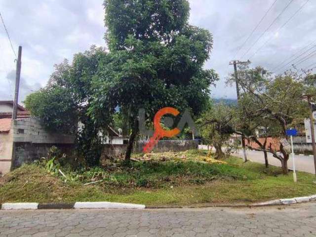 Terreno à venda, 252 m² por R$ 360.000,00 - Massaguaçu - Caraguatatuba/SP