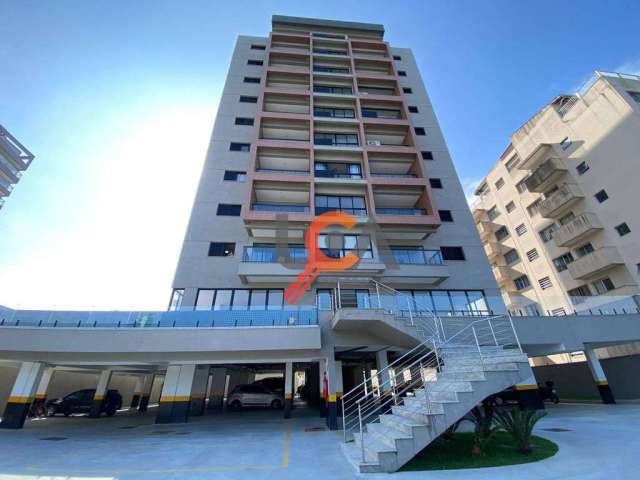 Apartamento frente mar com 1 dormitório à venda, 32 m² por R$ 460.000 - Indaiá - Caraguatatuba/SP