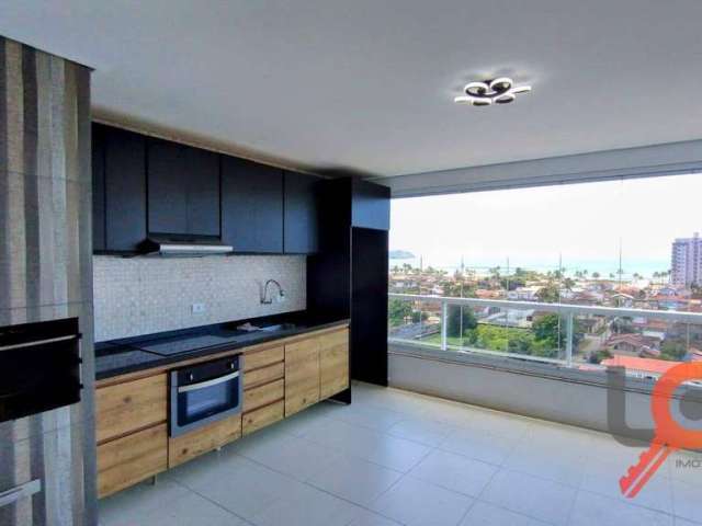 Apartamento com 3 dormitórios para alugar, 106 m² por R$ 5.500/mês - Indaiá - Caraguatatuba/SP