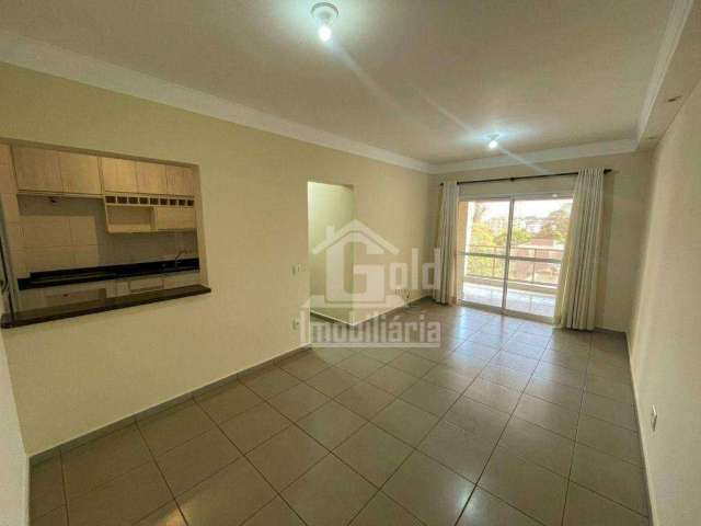 Apartamento com 3 dormitórios para alugar, 96 m² por R$ 3.393,15/mês - Jardim Botânico - Ribeirão Preto/SP