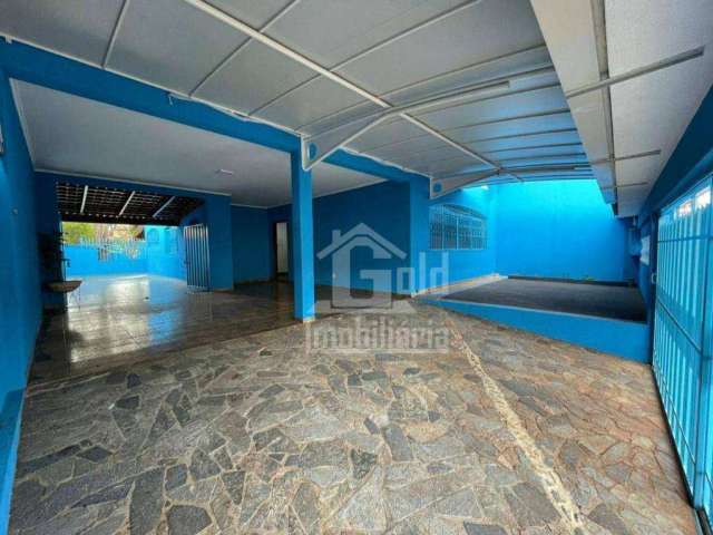 Casa com 4 dormitórios para alugar, 310 m² por R$ 3.830,04/mês - Vila Monte Alegre - Ribeirão Preto/SP