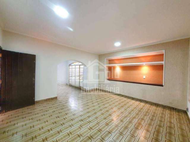 Casa com 3 dormitórios para alugar, 200 m² por R$ 3.157/mês - Jardim Antártica - Ribeirão Preto/São Paulo