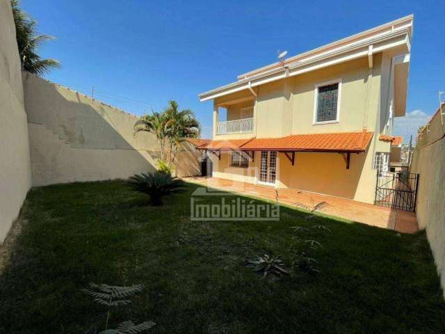 Casa Sobrado Alto Padrão com 4 dormitórios, 270 m² - venda por R$ 1.100.000 ou aluguel por R$ 5.520/mês - Ribeirânia - Ribeirão Preto/SP