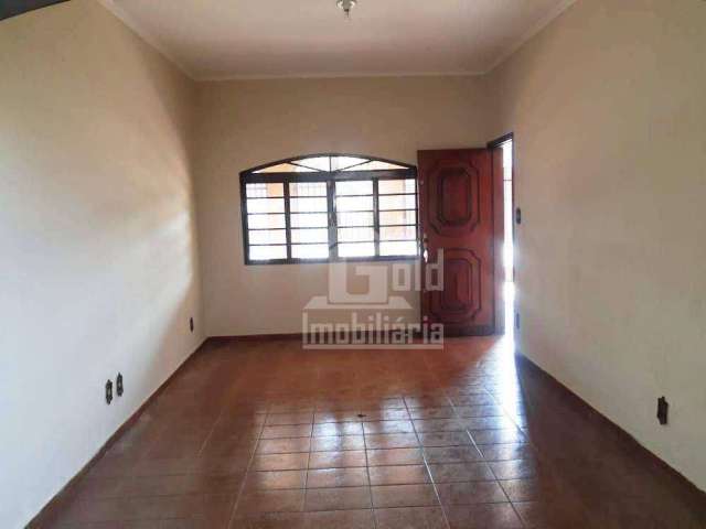 Casa com 3 dormitórios para alugar, 153 m² por R$ 1.312/mês - Ipiranga - Ribeirão Preto/SP
