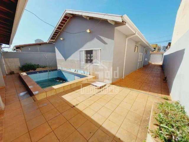 Casa com Piscina, Churrasqueira e Edícula -3 dormitórios, 191 m² - venda por R$ 650.000 ou aluguel por R$ 6.730/mês - Jardim Irajá - Ribeirão Preto/SP