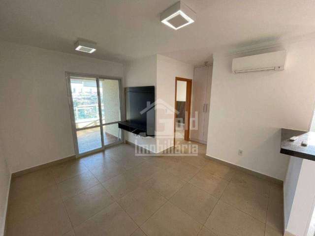 Apartamento Alto Padrão com 1 dormitório, 58 m² - venda por R$ 430.000 ou aluguel por R$ 2.430/mês - Jardim Nova Aliança - Ribeirão Preto/SP