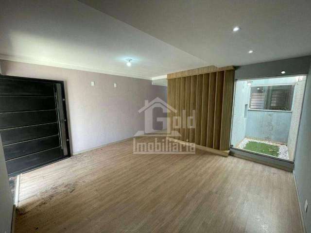 Casa com 3 dormitórios para alugar, 103 m² por R$ 3.575,08/mês - Jardim América - Ribeirão Preto/SP