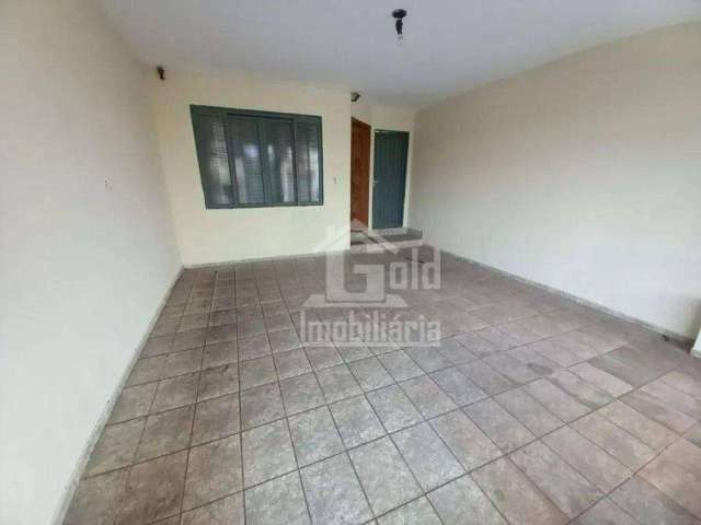 Casa com 2 dormitórios para alugar, 110 m² por R$ 1.658,00/mês - Jardim Anhangüera - Ribeirão Preto/SP