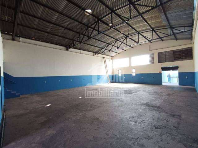 Galpão para alugar, 292 m² por R$ 5.620,00/mês - Parque Industrial Coronel Quito Junqueira - Ribeirão Preto/SP