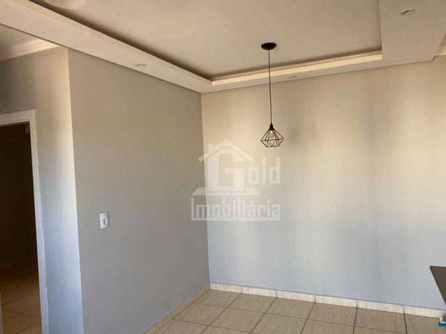 Apartamento com 2 dormitórios para alugar, 65 m² por R$ 1.591,88/mês - Distrito de Bonfim Paulista - Ribeirão Preto/SP