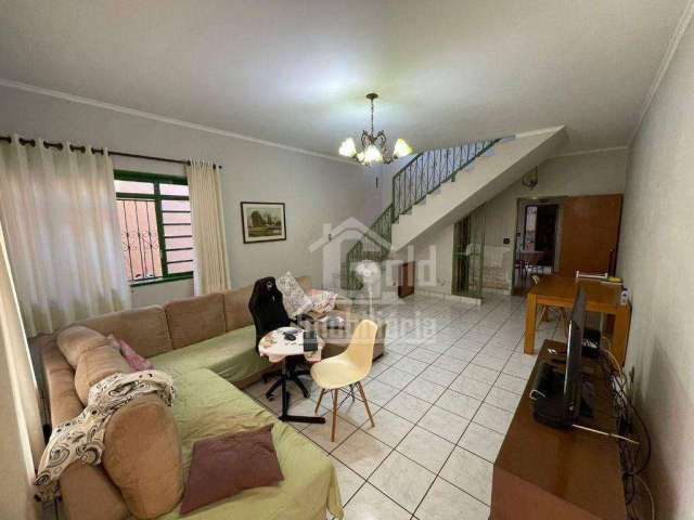 Casa Sobrado com 4 dormitórios à venda, 132 m² por R$ 550.000 - Jardim Paulista - Ribeirão Preto/SP