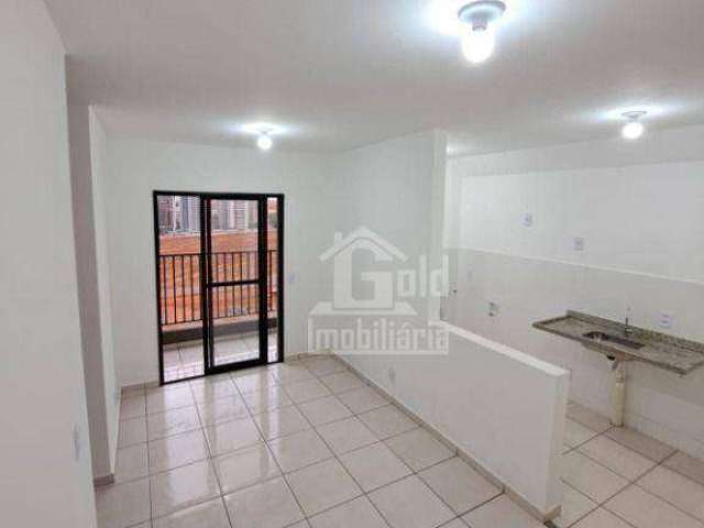 Apartamento com 2 dormitórios para alugar, 50 m² por R$ 2.522,00/mês - Distrito de Bonfim Paulista - Ribeirão Preto/SP