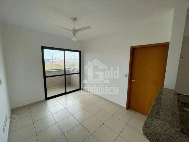 Apartamento com 1 dormitório para alugar, 40 m² por R$ 2.100,00/mês - Jardim Nova Aliança - Ribeirão Preto/SP