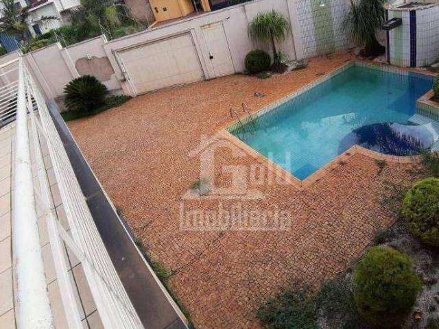 Casa Sobrado com 4 Suítes, 575 m² - venda por R$ 1.350.000 ou aluguel por R$ 8.471/mês - Alto da Boa Vista - Ribeirão Preto/SP