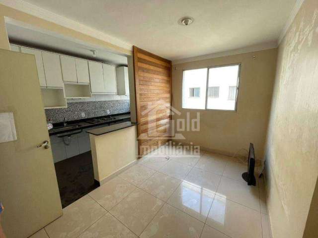 Apartamento com 2 dormitórios, 48 m² - venda por R$ 190.000,00 ou aluguel por R$ 1.454,44/mês - Residencial Jequitibá - Ribeirão Preto/SP