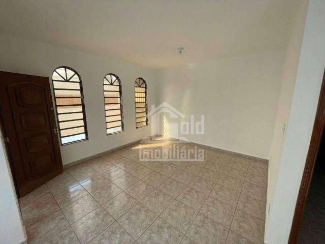 Casa com 2 dormitórios para alugar, 129 m² por R$ 2.038,00/mês - Vila Tibério - Ribeirão Preto/SP