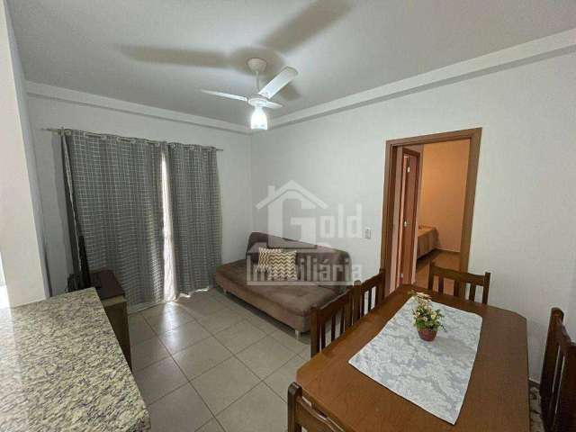 Apartamento MOBILIADO com 1 Suíte para alugar, 44 m² por R$ 2.693/mês - Jardim Nova Aliança - Ribeirão Preto/SP