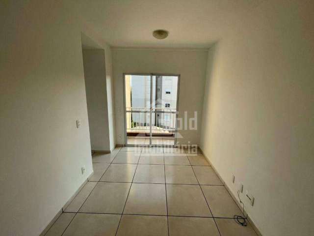 Apartamento com 2 dormitórios para alugar, 45 m² por R$ 1.605,00/mês - Ipiranga - Ribeirão Preto/SP