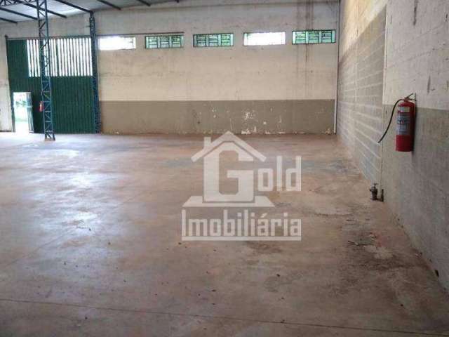 Galpão para alugar, 550 m² por R$ 6.690,88/mês - Parque Industrial Tanquinho - Ribeirão Preto/SP