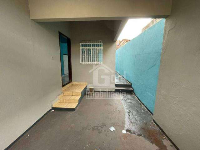 Casa com 2 dormitórios para alugar, 86 m² por R$ 1.295/mês - Centro - Ribeirão Preto/SP