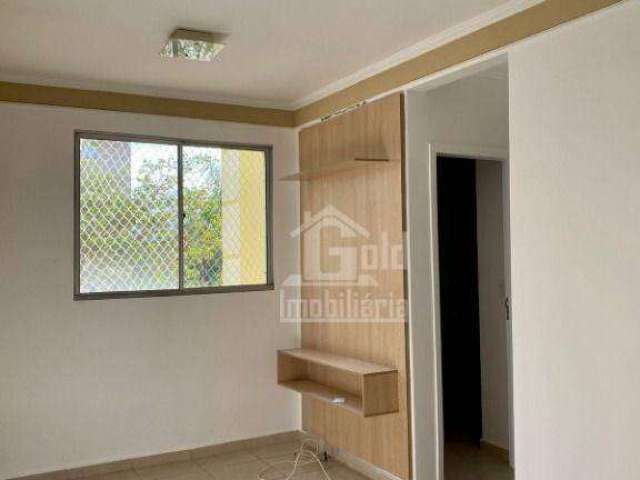 Apartamento com 2 dormitórios, 47 m² - venda por R$ 185.000,00 ou aluguel por R$ 1.154,00/mês - Subsetor Leste - 8 (L-8) - Ribeirão Preto/SP