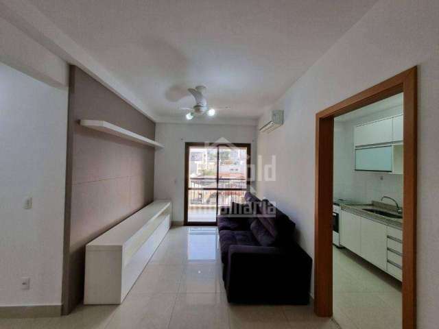 Apartamento MOBILIADO-Alto Padrão com 2 dormitórios para alugar, 72 m² por R$ 3.944/mês - Jardim Irajá - Ribeirão Preto/SP