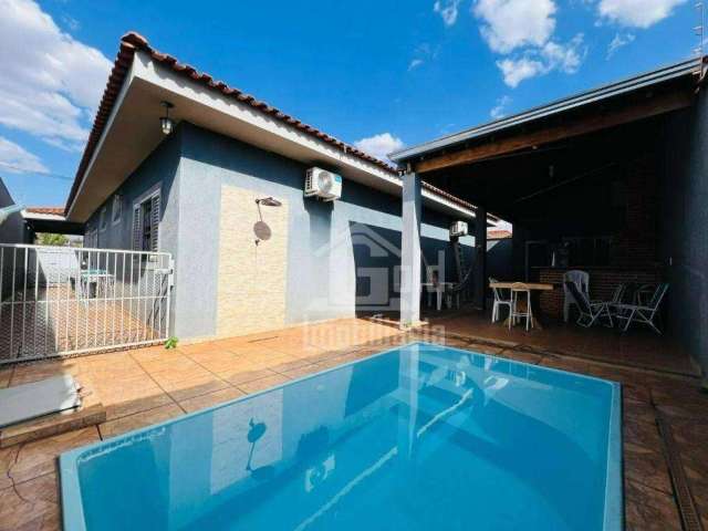 Casa Alto Padrão com PISCINA e CHURRASQUEIRA - 4 dormitórios para alugar, 258 m² por R$ 4.724/mês - Parque Residencial Lagoinha - Ribeirão Preto/SP