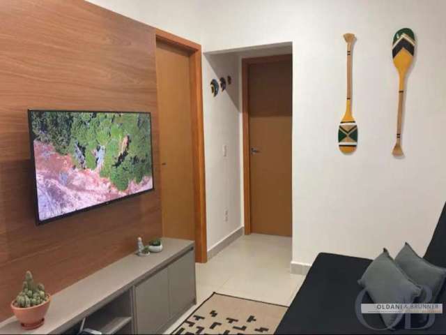 Apartamento mobiliado com 2 dormitórios na estufa ii