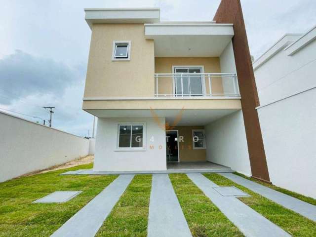 Casa com 4 dormitórios à venda, 145 m² por R$ 695.000,00 - Centro - Eusébio/CE