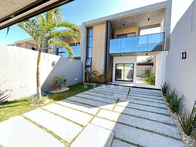 Casa com 4 dormitórios à venda, 142 m² por R$ 690.000,00 - Tamatanduba - Eusébio/CE