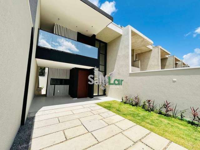 Casa com 4 dormitórios à venda, 154 m² por R$ 830.000 - Coité - Eusébio/CE