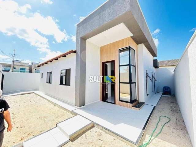 Casa com 3 dormitórios à venda, 93 m² por R$ 410.000,00 - Urucunema - Eusébio/CE