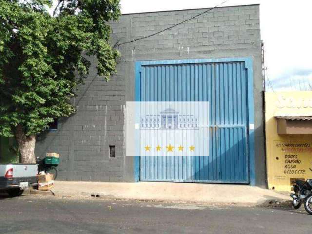 Barracão para alugar, 300 m² por R$ 3.137,70/mês - Jussara - Araçatuba/SP