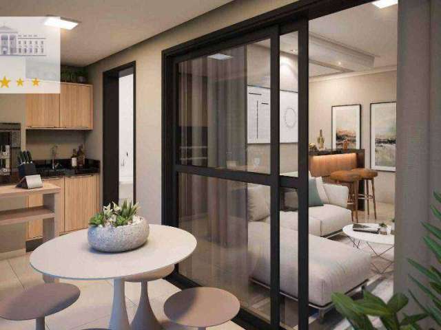 Apartamento com 1 dormitório à venda, 48 m² por R$ 474.261,00 - Vila Mendonça - Araçatuba/SP