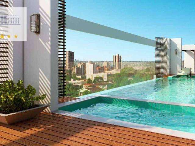 Apartamento com 2 dormitórios à venda, 71 m² por R$ 677.832,00 - Vila Mendonça - Araçatuba/SP